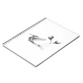 Psychedlicの鳥の入れ墨 ノートブック (左側)