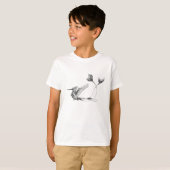 Psychedlicの鳥の入れ墨 Tシャツ (正面フル)