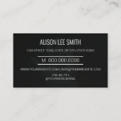 Psychic Medium Healer 名刺 (裏面)