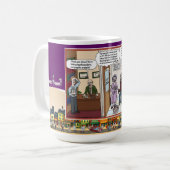 Psycho Analysts | Office Humor Classic Coffee Mug コーヒーマグカップ (正面左)