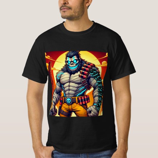 PSYCHO -LV ME - SVBK - SILVERBCKK TTV公式 Tシャツ (正面)