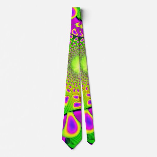 PsychoBerry 3dガラスフラクタル ネクタイ (正面)