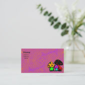 psychodelicきのこカード 名刺 (スタンド正面)