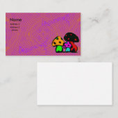 psychodelicきのこカード 名刺 (正面/裏面)