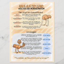 Psychoedukation Infoblatt Prokrastination セーブザデート