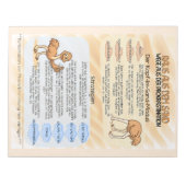 Psychoedukation Infoblatt Prokrastination ノートパッド (正面)