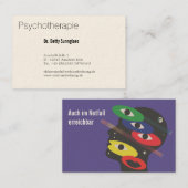 Psychologinnen 名刺 (正面/裏面)