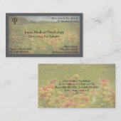 Psychologist Business Card 名刺 (正面/裏面)