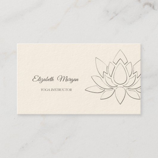 Psychologist, Therapist,Chic Lotus 名刺 (正面)