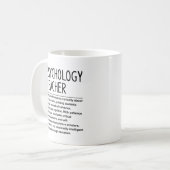 Psychology コーヒーマグカップ (正面左)
