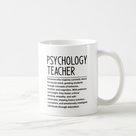 Psychology コーヒーマグカップ (右)