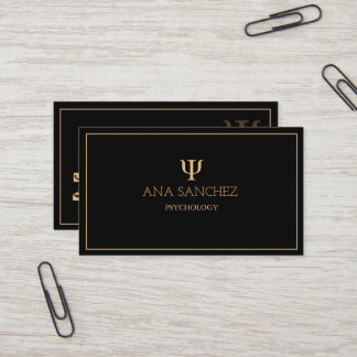 Psychology Business Card 名刺