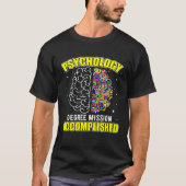 Psychology Degree School Psychologist Student Grap Tシャツ (正面)