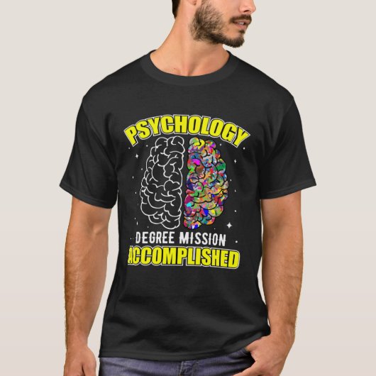 Psychology Degree School Psychologist Student Grap Tシャツ (正面)