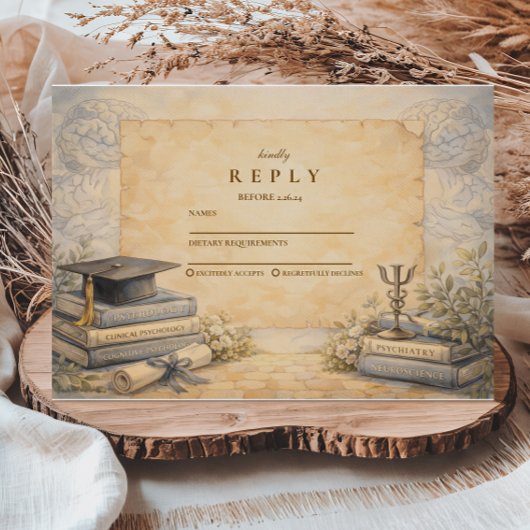 Psychology Graduation 出欠カード