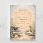 Psychology Graduation 招待状 (正面)