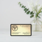 Psychology Psi Symbol Clinical Psychologist 名刺 (スタンド正面)