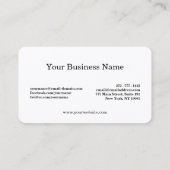 Psychology Psi Symbol Clinical Psychologist  名刺 (裏面)