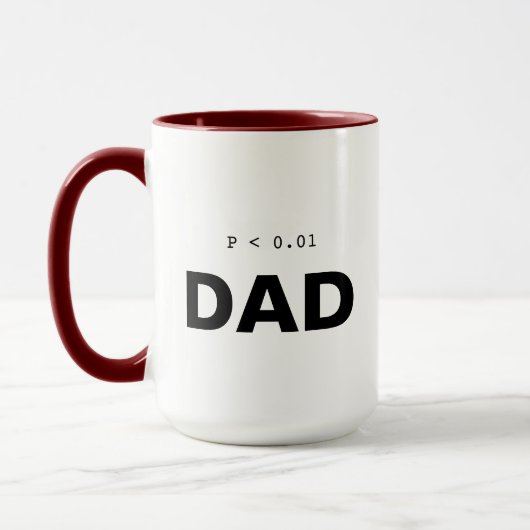 Psychology Statistics Mug | Significant Dad マグカップ (左)