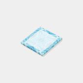 Psychomachia Blue Abstract Watercolor Art ポストイット (アングル)