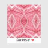 Psychomachia Light Red Abstract Watercolor Art シール (シート)