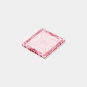 Psychomachia Light Red Abstract Watercolor Art ポストイット (アングル)