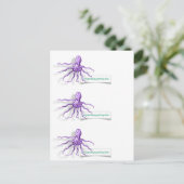 PsychoOctopus名刺 ポストカード (スタンド正面)