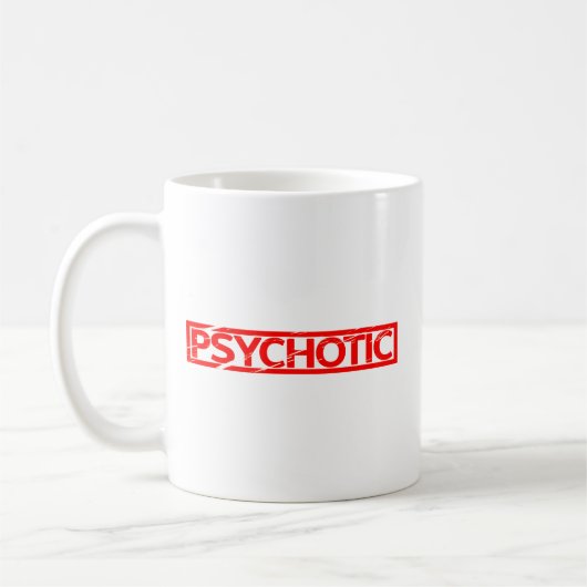 Psychotic Stamp コーヒーマグカップ (左)