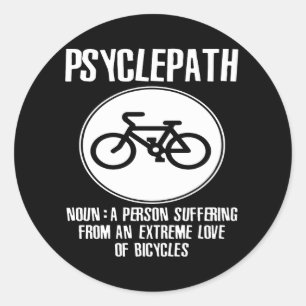 Psyclepathのおもしろいなサイクリングのバイクメンズ優れたバイクMo ラウンドシール