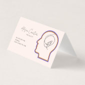 psycology editable business card  (正面)