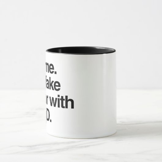 PsyDを使って偽医だと信じて マグカップ (中央)