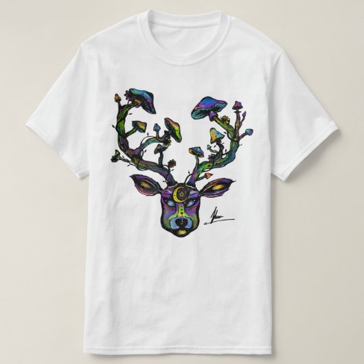 Psydeer Tシャツ (デザイン正面)