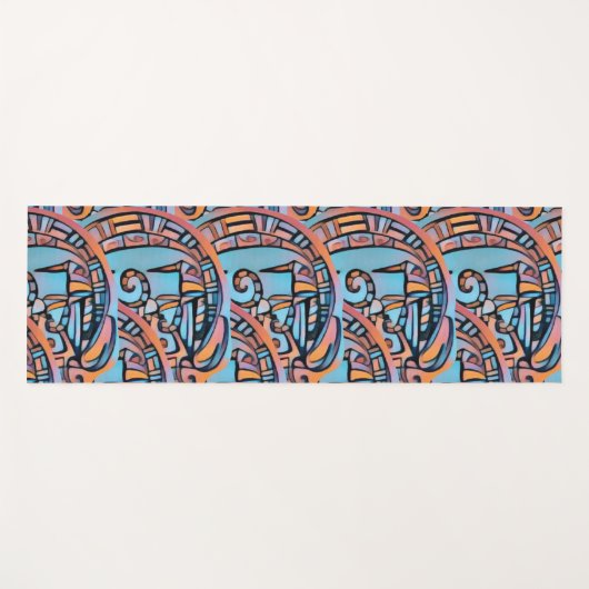 PsyHead Yoga Mat ヨガマット (正面(横))