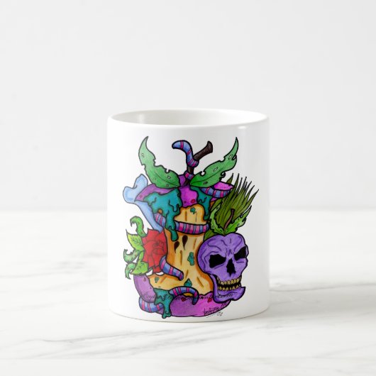 Psyko-Daizie Poison Apple Mug コーヒーマグカップ (中央)
