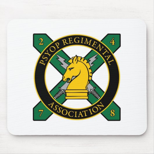 PSYOPRAのロゴプロダクト マウスパッド (正面)