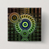 PsySlicezボタン 缶バッジ (正面)