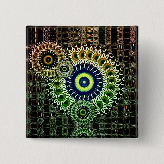 PsySlicezボタン 缶バッジ (正面)