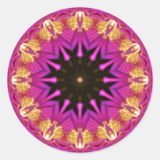 PsyStickers #124 ラウンドシール (正面)