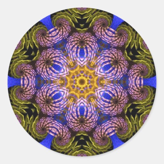 PSYSTiX #007ステッカー ラウンドシール (正面)