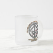 PTのFTSによって曇らされるマグ フロストグラスマグカップ (正面右)