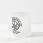 PTのFTSによって曇らされるマグ フロストグラスマグカップ (正面左)