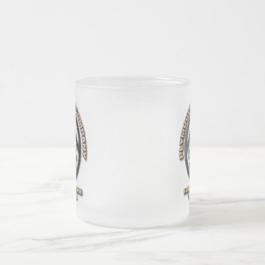 PTのFTSによって曇らされるマグ フロストグラスマグカップ (中央)