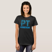 Ptアシスタント物理セラピストPtaセラピー Tシャツ (正面フル)