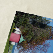 Ptオーバルケスライトハウスビーチタオル ビーチタオル (インサイチュ)