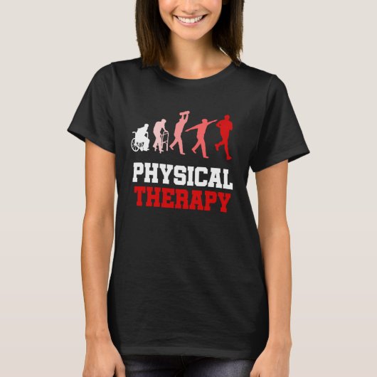PTフィジカルセラピー発現理学療法 Tシャツ (正面)
