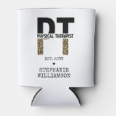 PT物理カスタムセラピストチーズプリント 缶クーラー (正面)