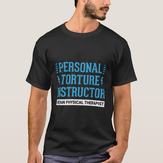Pt物理セラピストセラピー月 Tシャツ (正面)