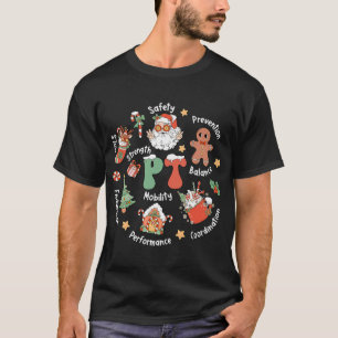 PT理学療法サンタ隊クリスマス Tシャツ
