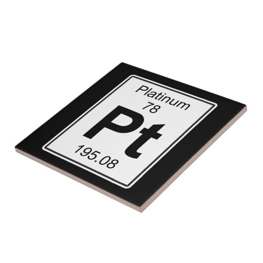 Pt -プラチナ タイル (側面)