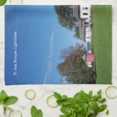 Pt Aux Barquesライトハウスキッチンタオル キッチンタオル (折り畳み)